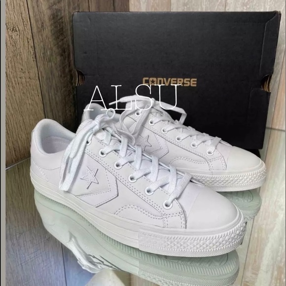 Converse Other - Converse Star Player Low Leather White Men Sneaker